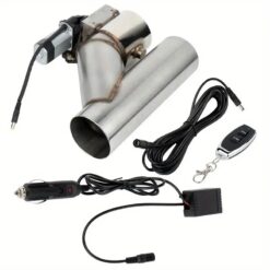 3" Stainless Steel Electric Exhaust Downpipe Cutout with RC