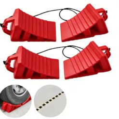 4pcs Heavy-Duty Wheel Chocks
